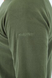 Alpinist Gamma Yarım Fermuarlı Erkek Polar Haki - 5