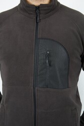 Alpinist Motus Fermuarlı Kaliteli Erkek Polar - 4