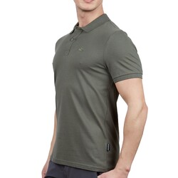 Alpinist Stratus Erkek Polo T-shirt Haki - Thumbnail