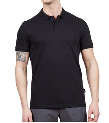 Alpinist - Alpinist Stratus Erkek Polo T-shirt Siyah