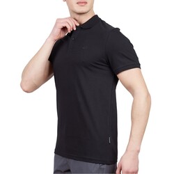 Alpinist Stratus Erkek Polo T-shirt Siyah - Thumbnail