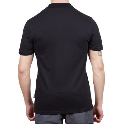 Alpinist Stratus Erkek Polo T-shirt Siyah