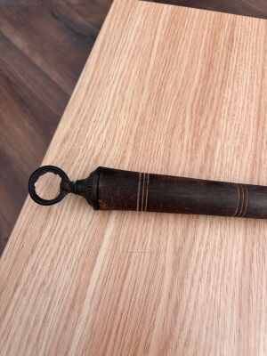 Antika Bakır Balta Dekoratif 48cm - 3