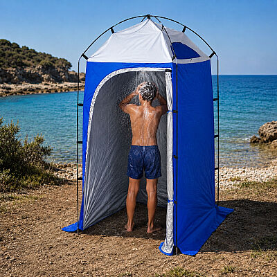 Argeus Easy Cabin Duş Tuvalet Giyinme Çadırı Kamp Duş WC Kabini - 5