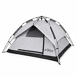 Argeus Infinity 3 Kişilik Otomatik Kurulum Kamp Çadırı Gri 200x200x130cm - Argeus