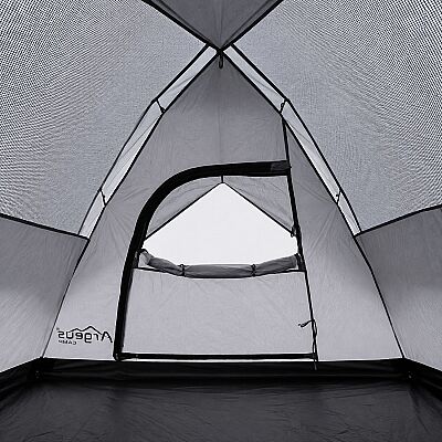 Argeus Infinity 3 Kişilik Otomatik Kurulum Kamp Çadırı Gri 200x200x130cm - 5