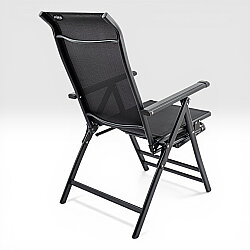 Argeus Recline Sırt Ayarlı Katlanabilir Kamp Sandalyesi 8 Kademeli Ayakl Uzatmalı - 5