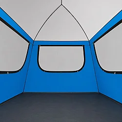 Argeus Skydome 5 Kişilik Gazebo Kamp Gölgeliği Kamp Çadırı 240x240x170cm - 4