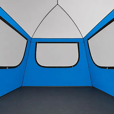 Argeus Skydome 5 Kişilik Gazebo Kamp Gölgeliği Kamp Çadırı 240x240x170cm - 4