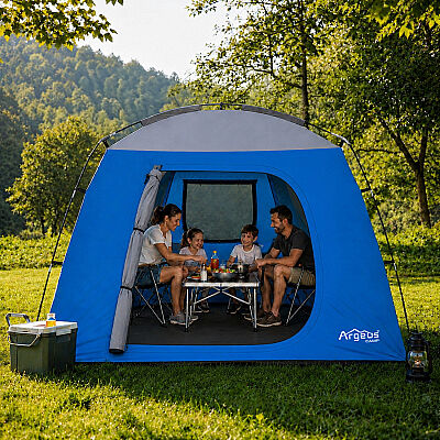 Argeus Skydome 5 Kişilik Gazebo Kamp Gölgeliği Kamp Çadırı 240x240x170cm - 7