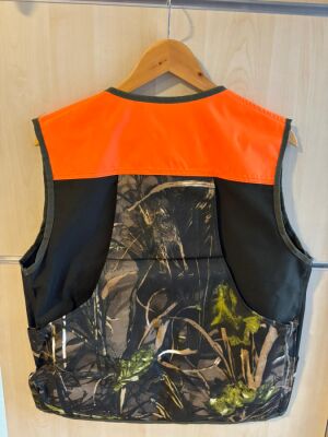 Asil 104 Av Yeleği Turuncu Omuzlu - 2