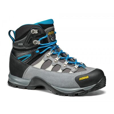 Asolo Stynger GoreTex Kadın Trekking Botu Gri/Mavi - 1