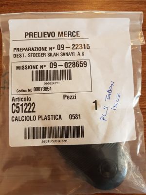 Beretta Dipçik Pedi Plastik - 1