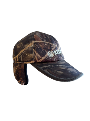 Beretta Kulaklıklı Kamuflaj Kışlık Polar Şapka Su Geçirmez - 2