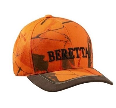 Beretta Unisex Cappello Turuncu Kamuflaj Kep Şapka