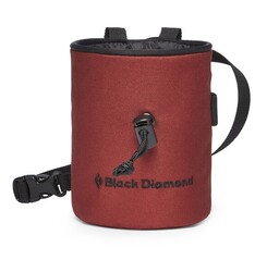 Black Diamond Mojo Zip Chalk Bag Magnezyum Çantası Kırmızı M/L - BLACK DIAMOND