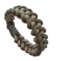 By Paracord Bileklik Erkek Haki 2 - Byparacord
