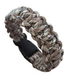 By Paracord Bileklik Erkek Antarasit Turuncu - Byparacord