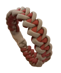 By Paracord Bileklik Erkek Kiremit Kahve - Byparacord