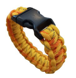 By Paracord Bileklik Erkek Sarı 1 - 2