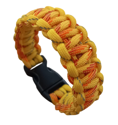 By Paracord Bileklik Erkek Sarı 1 - 1