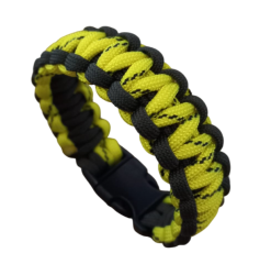 By Paracord Bileklik Erkek Sarı Siyah1 - 1