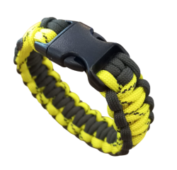 By Paracord Bileklik Erkek Sarı Siyah1 - 2