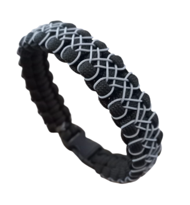 By Paracord Bileklik Erkek Siyah 1 - 1