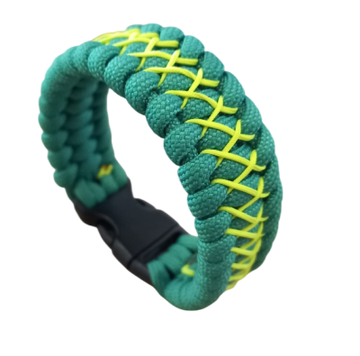 By Paracord Bileklik Erkek Yeşil - 1