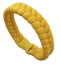 By Paracord Bileklik Kadın Sarı 1 - Byparacord