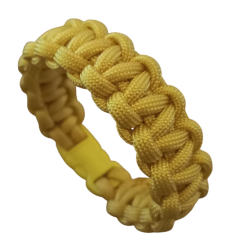 By Paracord Bileklik Kadın Sarı 2 - Byparacord