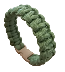 By Paracord Bileklik Kadın Yeşil 2 - Byparacord