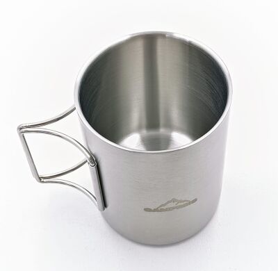 Campreis Çift Cidarlı Çelik Kamp Kupası 300Ml - 2