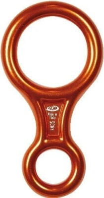 Climbing Technology Kulaklı Sekizli İniş Aleti Turuncu - Climbing Technology