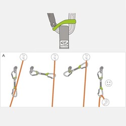 Climbing Technology Nimble Fixbar Ekspress 12cm Beyaz - Thumbnail