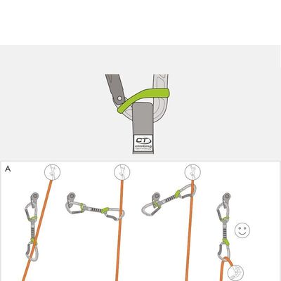 Climbing Technology Nimble Fixbar Ekspress 17cm Beyaz