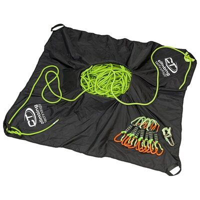 Climbing Technology Tank Evo İp Çanta Siyah Yeşil - 4
