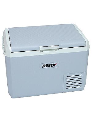 Desdy Kompresörlü Oto Buzdolabı Gri 50Litre Tekerlekli Çift Bölmeli - 1