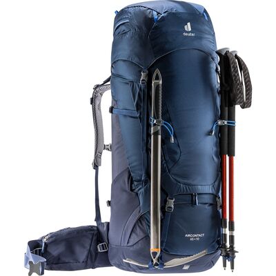 Deuter Aircontact 65+10 Kamp Sırt Çantası Lacivert