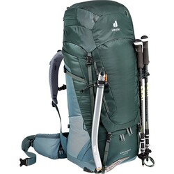 Deuter Aircontact 65+10 Sırt Çantası Ivy-Teal - Thumbnail