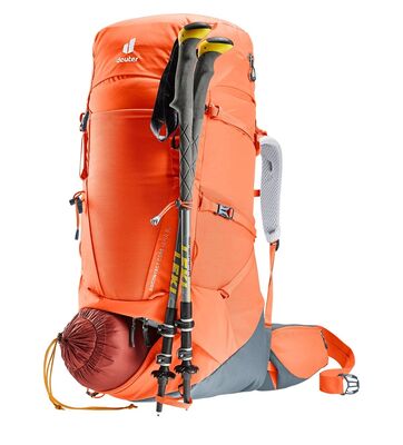 Deuter Aircontact CORE 45Lt SL Kadın Sırt Çantası Paprika - 6