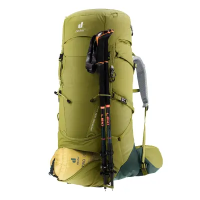 Deuter Aircontact CORE 50+10Lt Sırt Çantası Cactus Ivy - 6
