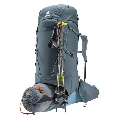 Deuter Aircontact Core 60 + 10 Litre Sırt Çantası Graphite - Shale - 7