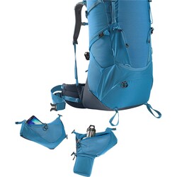 Deuter Aircontact CORE 60+10 Sırt Çantası Mavi - Thumbnail