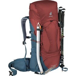 Deuter Aircontact Lite 40+10 Yürüyüş Sırt Çantası Redwood Arctic - Thumbnail