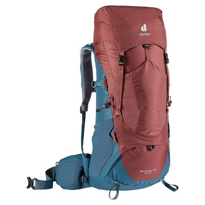 Deuter Aircontact Lite 40+10 Yürüyüş Sırt Çantası Redwood Arctic