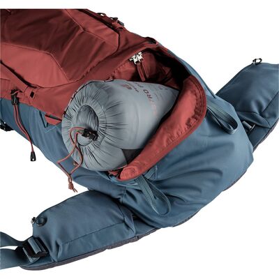 Deuter Aircontact Lite 40+10 Yürüyüş Sırt Çantası Redwood Arctic - 5