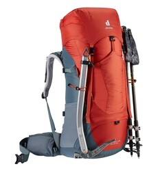Deuter Aircontact Lite 45Lt SL Kadın Sırt Çantası Paprika - 7