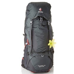 Deuter Aircontact Lite 45+10 SL Kadın Sırt Çantası Siyah - Thumbnail