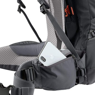 Deuter Aircontact X 60+15 SL Kadın Yürüyüş Sırt Çantası Kırmızı - 2